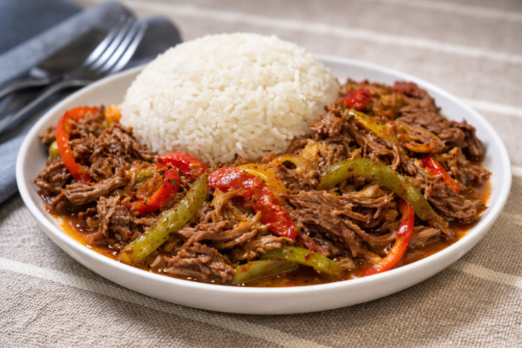 ropa vieja q ban cafe